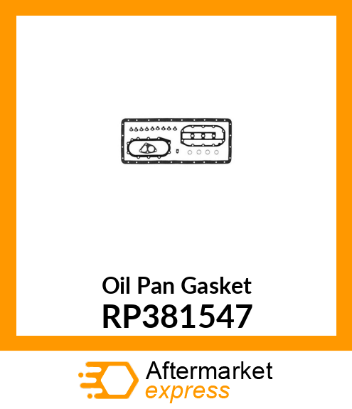 Oil Pan Gasket RP381547