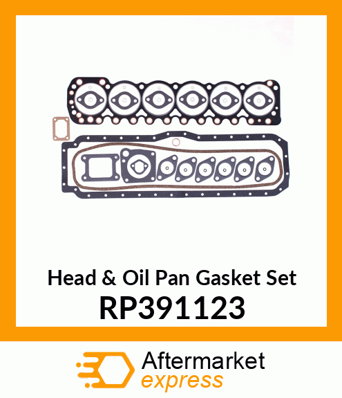 Head & Oil Pan Gasket Set RP391123