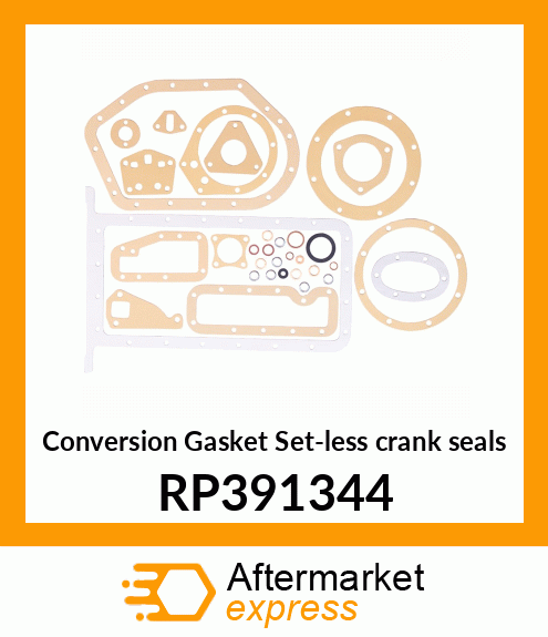 Conversion Gasket Set-less crank seals RP391344