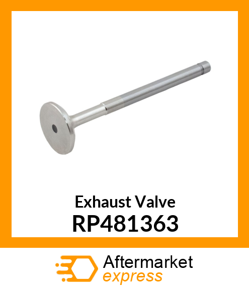 Exhaust Valve RP481363