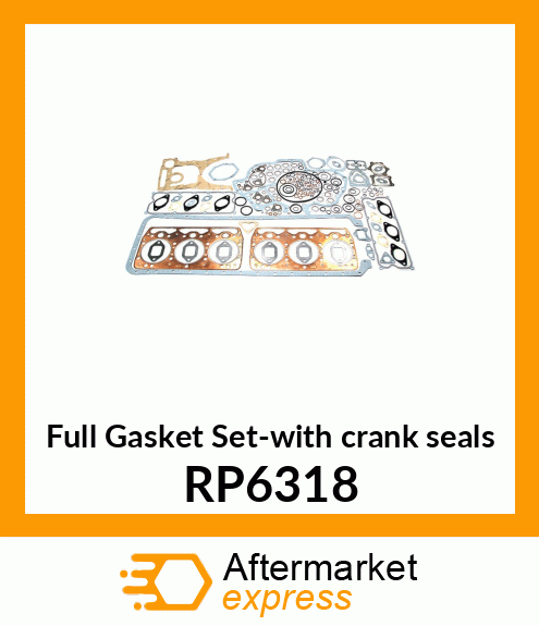 Full Gasket Set-with crank seals RP6318