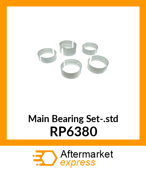 Main Bearing Set-.std RP6380