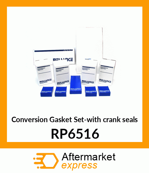 Conversion Gasket Set-with crank seals RP6516