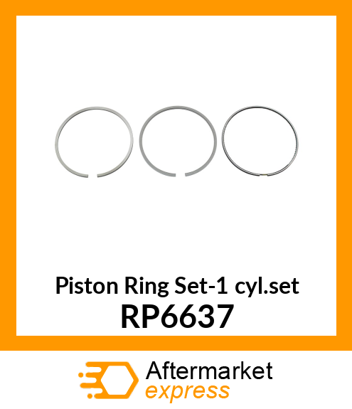 Piston Ring Set-1 cyl.set RP6637