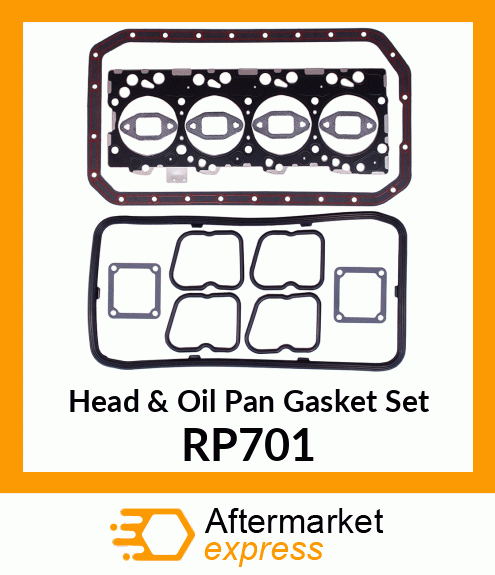 Head & Oil Pan Gasket Set RP701