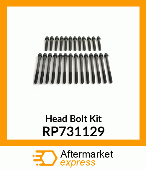 Head Bolt Kit RP731129