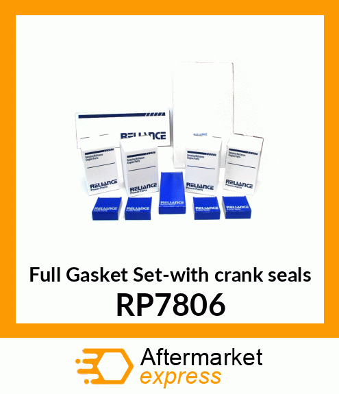 Full Gasket Set-with crank seals RP7806