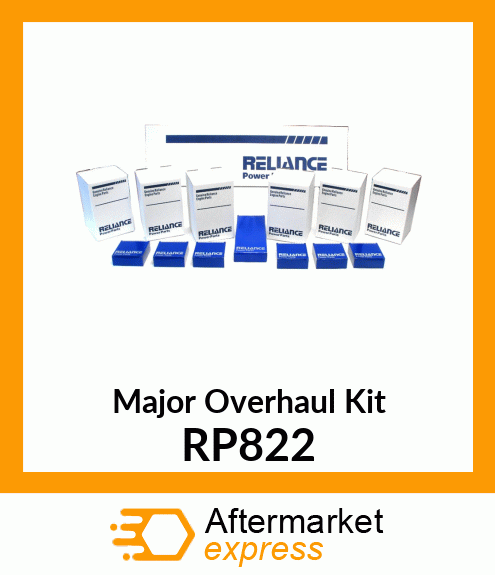 Major Overhaul Kit RP822