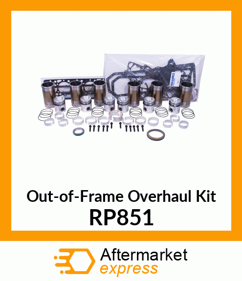 Out-of-Frame Overhaul Kit RP851