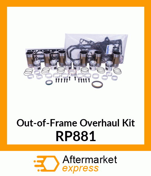 Out-of-Frame Overhaul Kit RP881