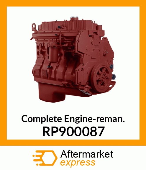 Complete Engine-reman. RP900087