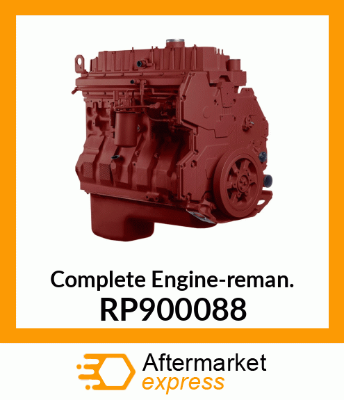 Complete Engine-reman. RP900088