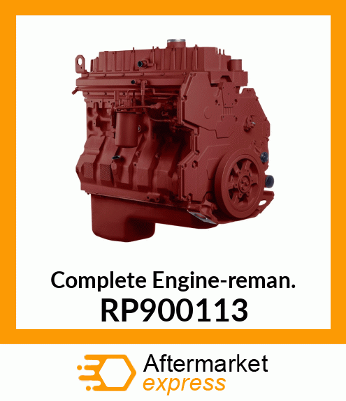 Complete Engine-reman. RP900113