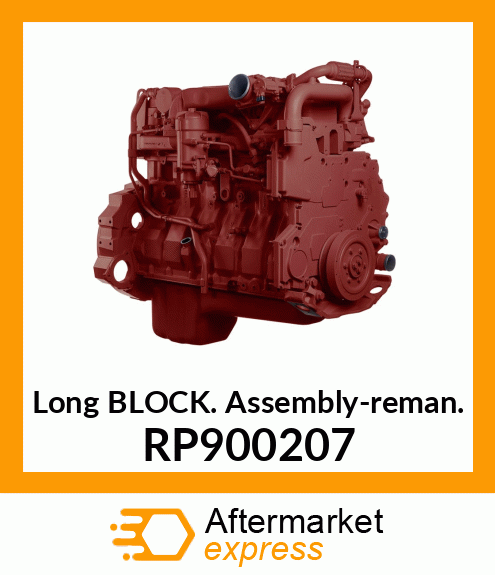 Long Block Assembly-reman. RP900207