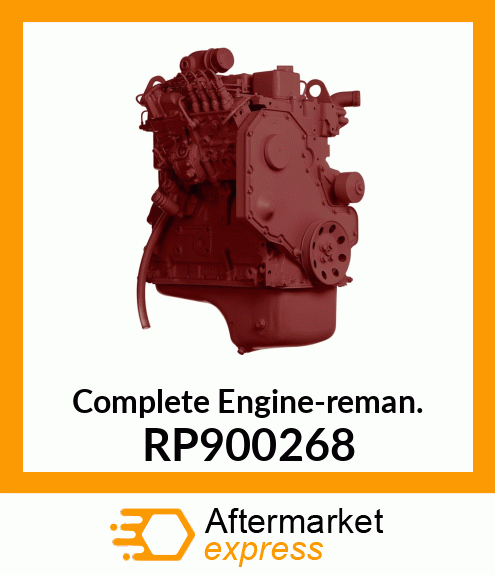 Complete Engine-reman. RP900268