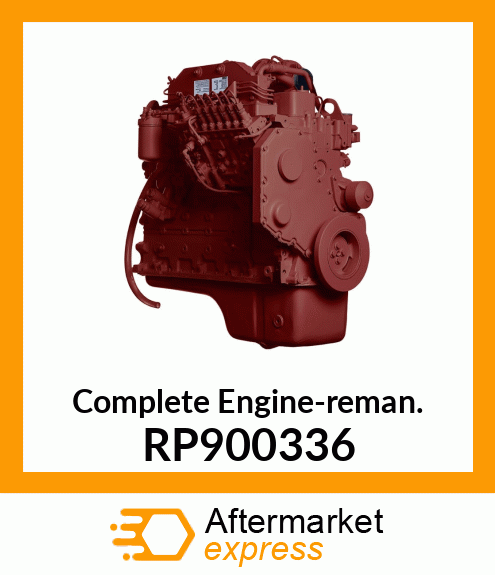 Complete Engine-reman. RP900336