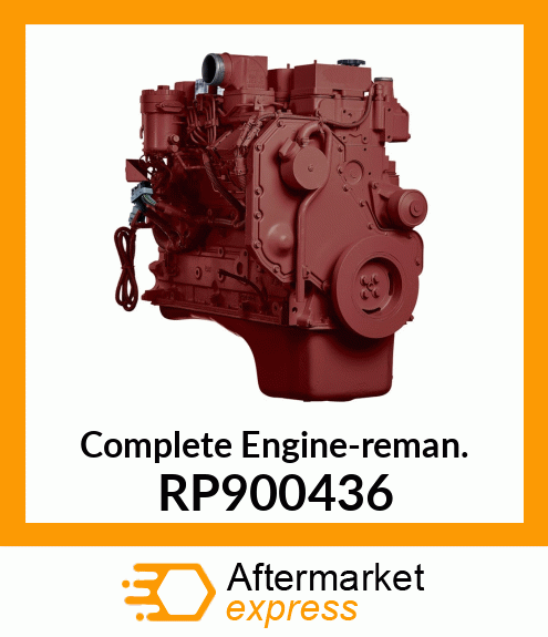 Complete Engine-reman. RP900436