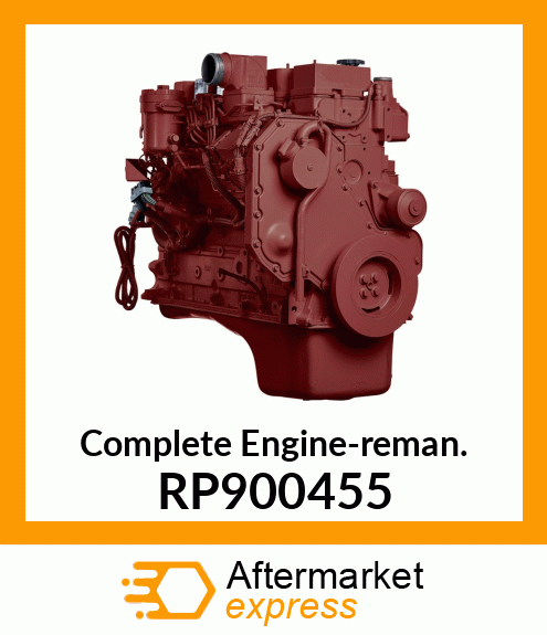 Complete Engine-reman. RP900455