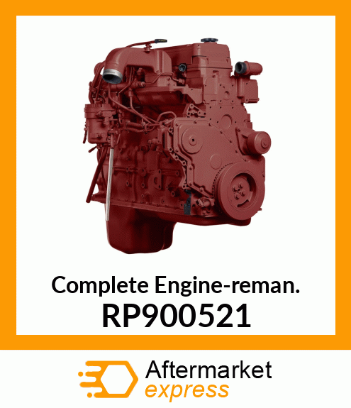 Complete Engine-reman. RP900521