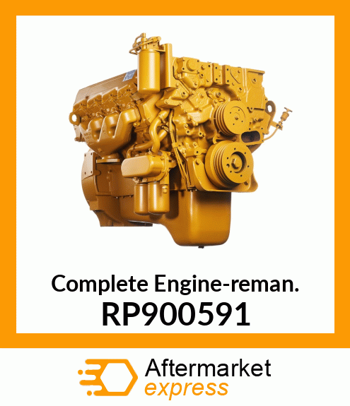 Complete Engine-reman. RP900591