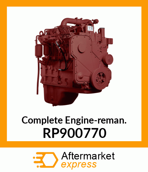 Complete Engine-reman. RP900770