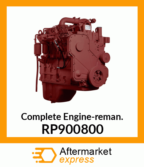 Complete Engine-reman. RP900800