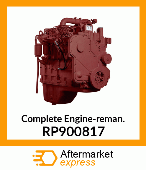 Complete Engine-reman. RP900817