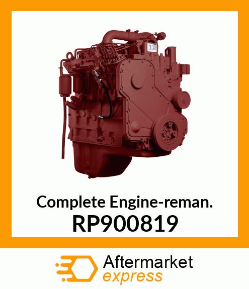 Complete Engine-reman. RP900819