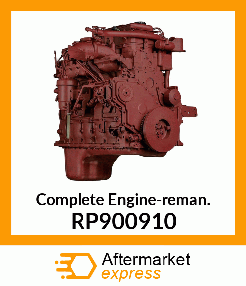 Complete Engine-reman. RP900910