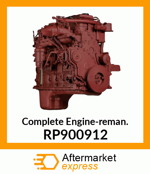 Complete Engine-reman. RP900912