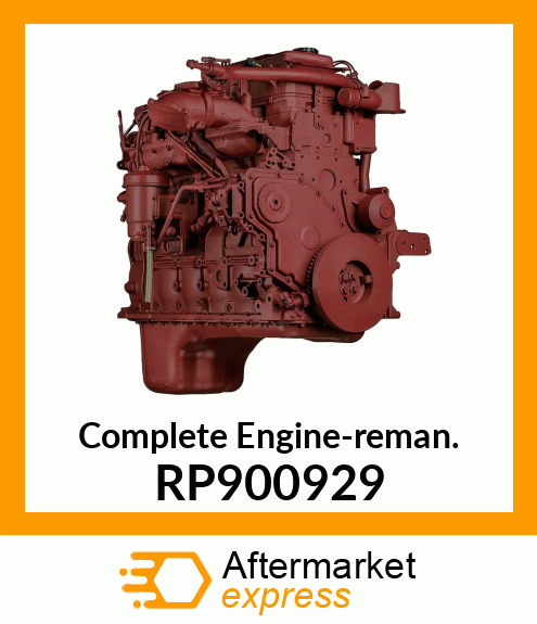 Complete Engine-reman. RP900929