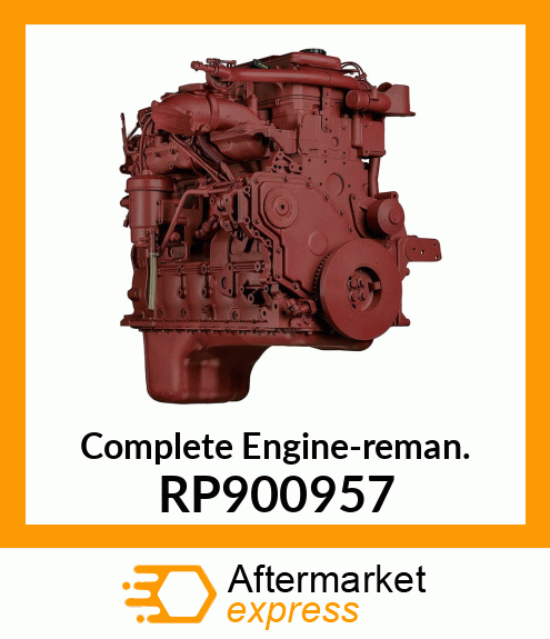 Complete Engine-reman. RP900957