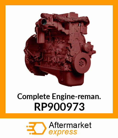 Complete Engine-reman. RP900973