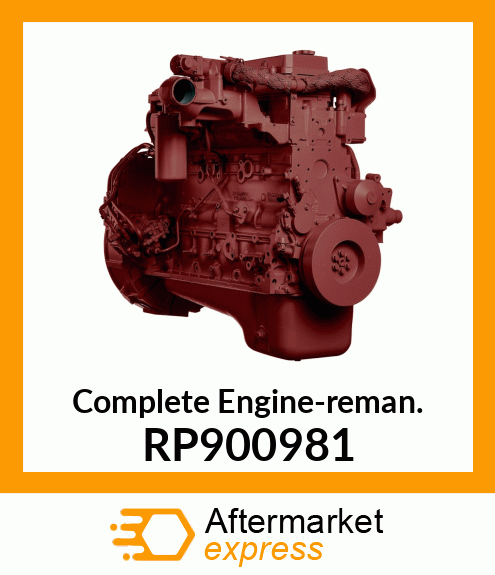 Complete Engine-reman. RP900981