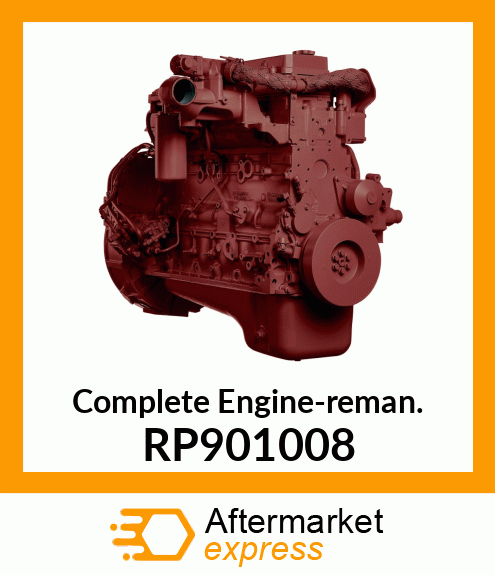 Complete Engine-reman. RP901008
