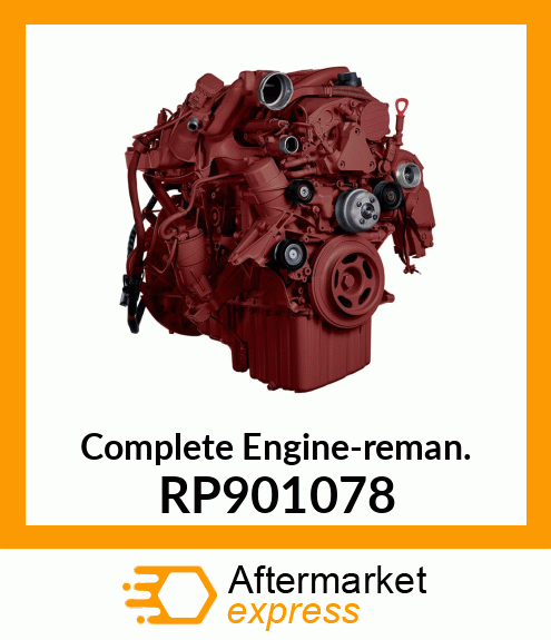 Complete Engine-reman. RP901078