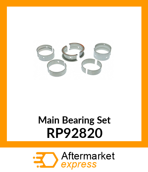 Main Bearing Set RP92820