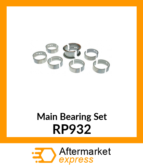 Main Bearing Set RP932