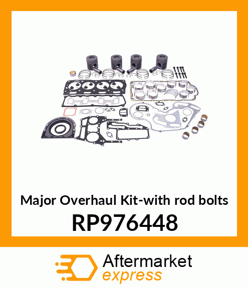 Major Overhaul Kit-with rod bolts RP976448