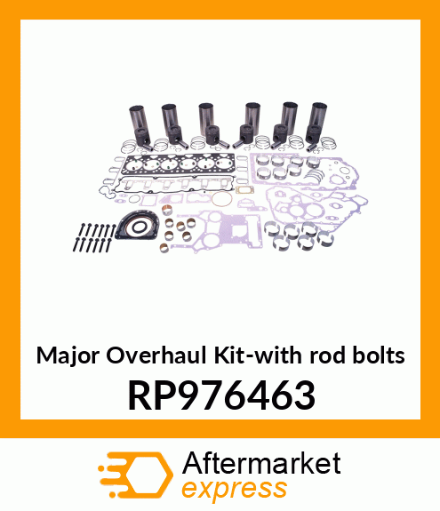 Major Overhaul Kit-with rod bolts RP976463