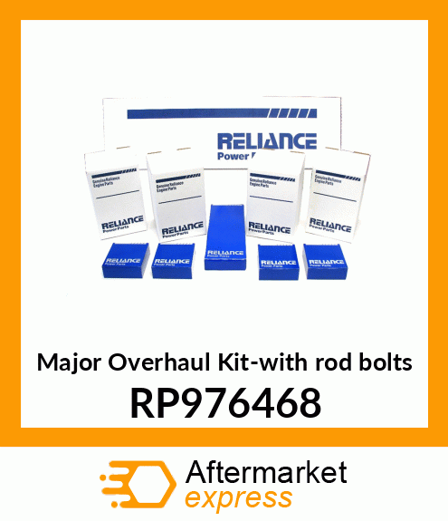 Major Overhaul Kit-with rod bolts RP976468