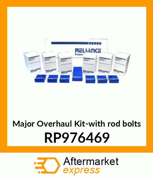 Major Overhaul Kit-with rod bolts RP976469