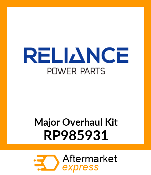 Major Overhaul Kit RP985931