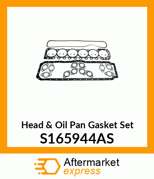 Head & Oil Pan Gasket Set S165944AS