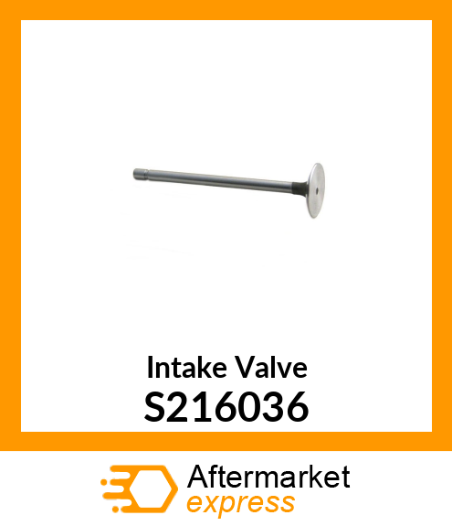 Intake Valve S216036