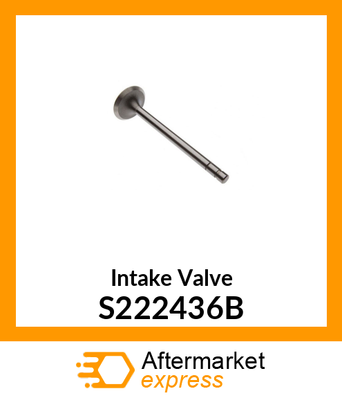 Intake Valve S222436B