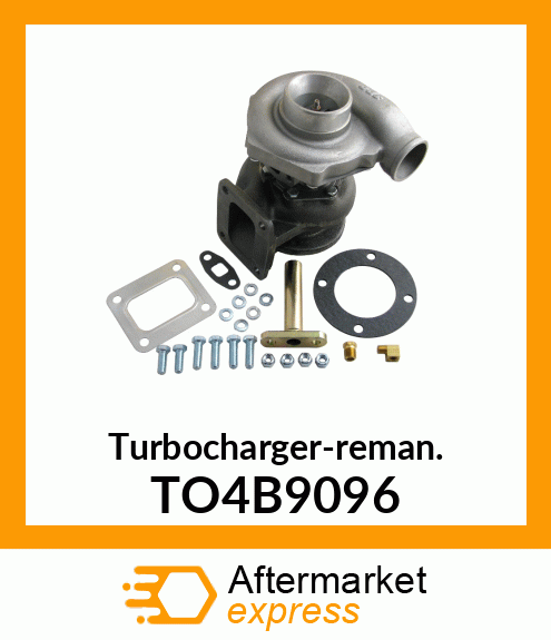 Turbocharger-reman. TO4B9096