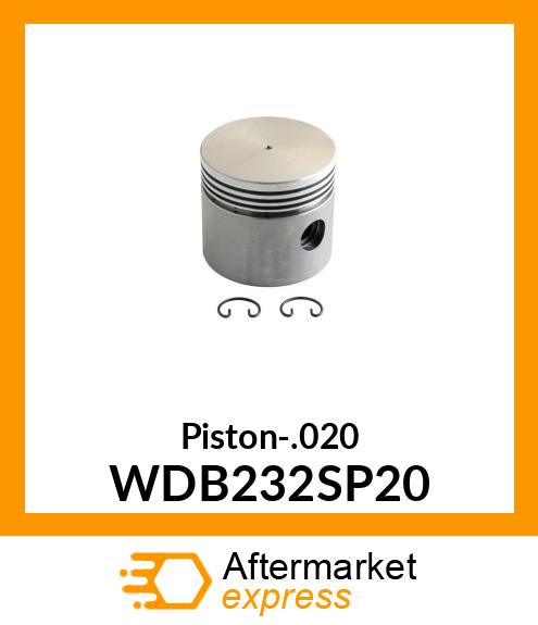 Piston WDB232SP20