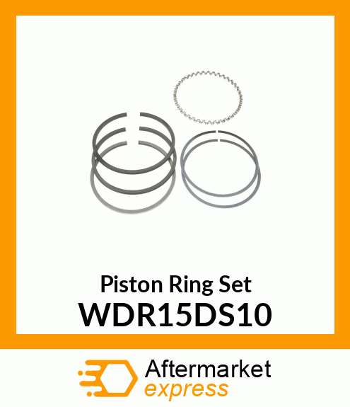 Piston Ring Set WDR15DS10