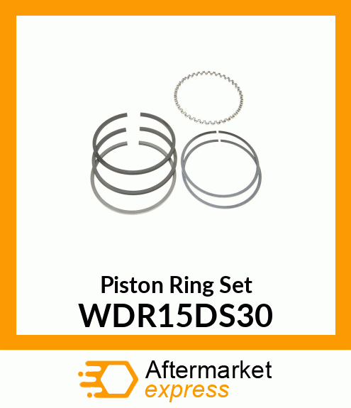 Piston Ring Set WDR15DS30